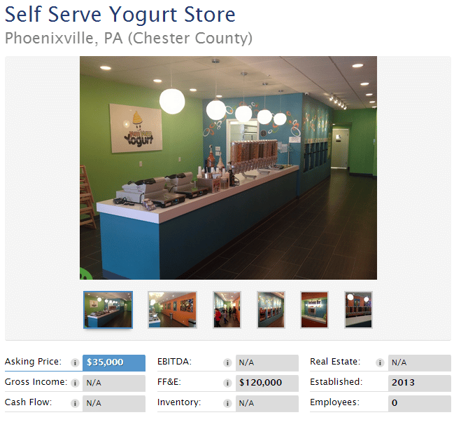 frozen yogurt construction firm