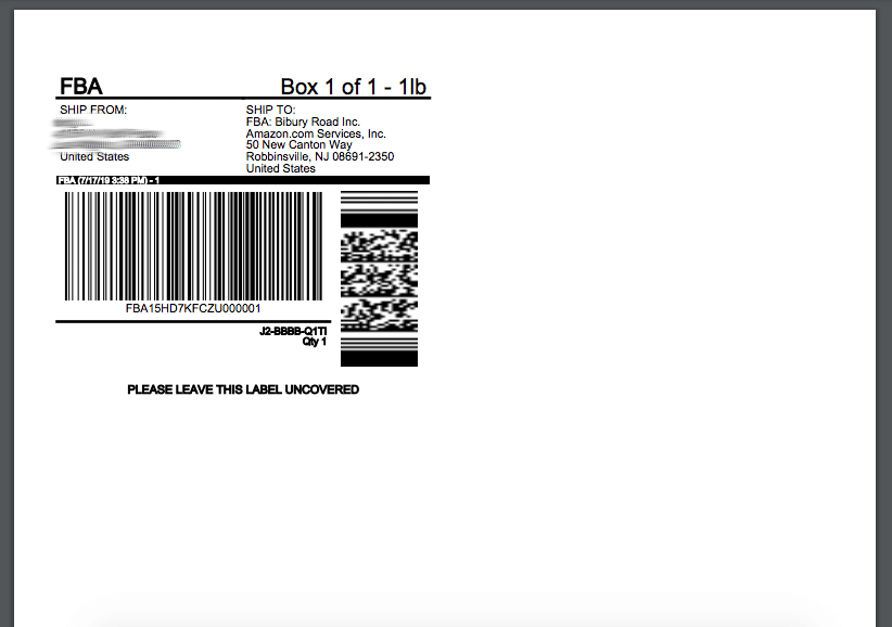 33 Amazon Fba Shipping Label Labels Database 2020