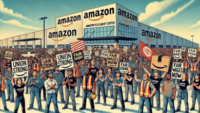 Amazon unionization attempts