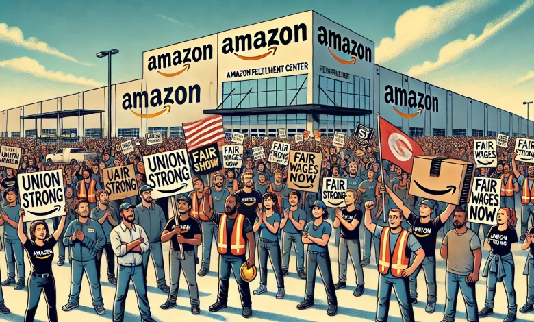 Amazon unionization attempts